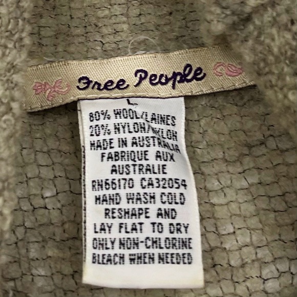 Free People Tan Cowl Neck Sweater - Picture 4 of 4